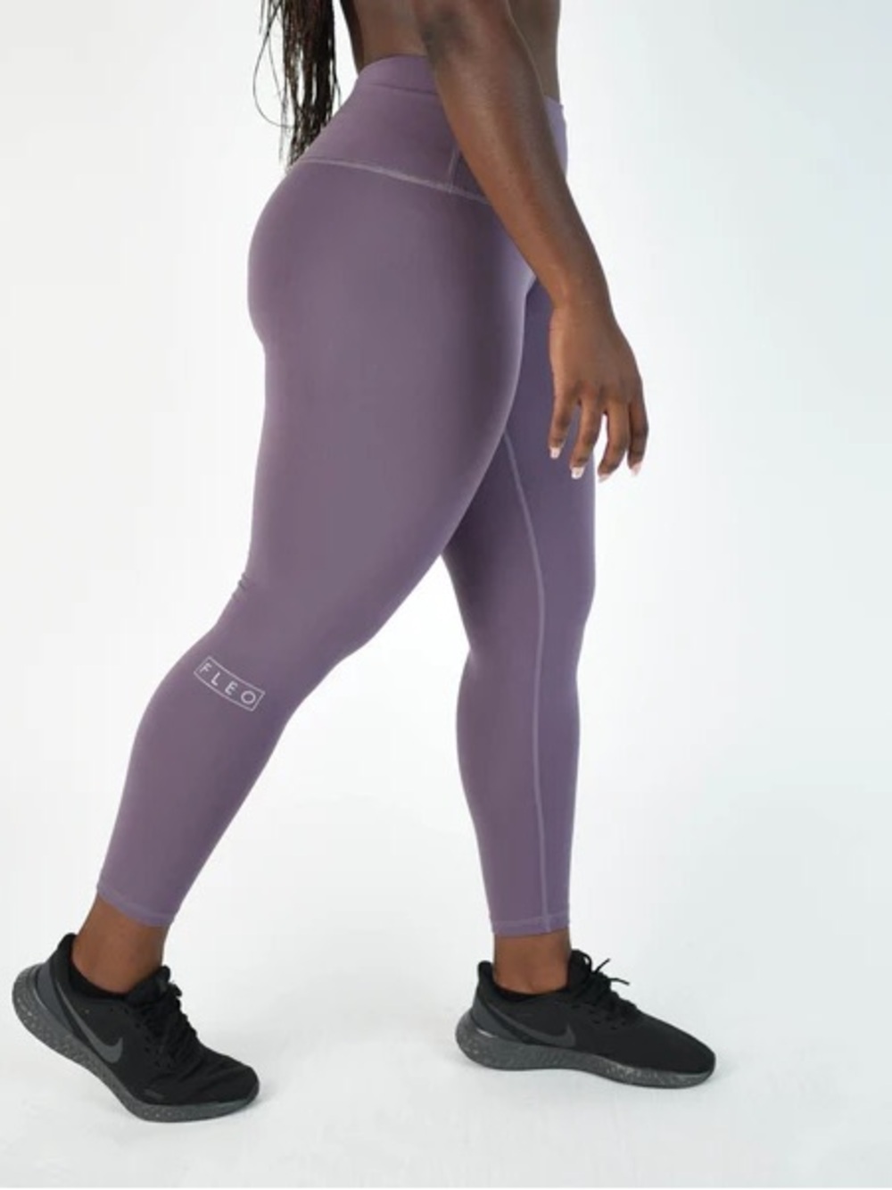 FLEO El Toro 25" Black Plum Leggings, Women’s XS